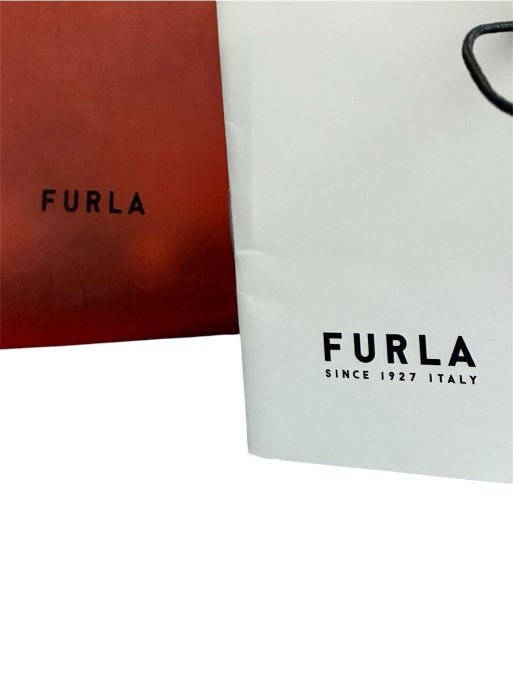 Furla Digizia Pink Jelly Tote Handbag Leather Trim Two Tone Cord Drawstring MINI - Picture 2 of 13